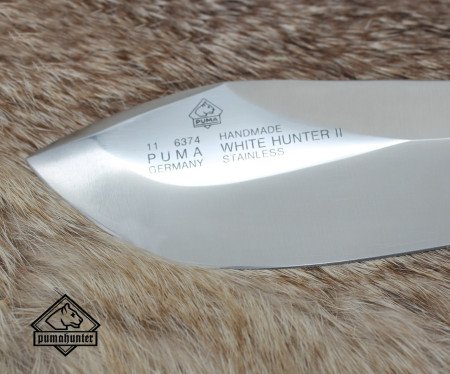 Klingenbeschriftung 6374 White Hunter 2 links